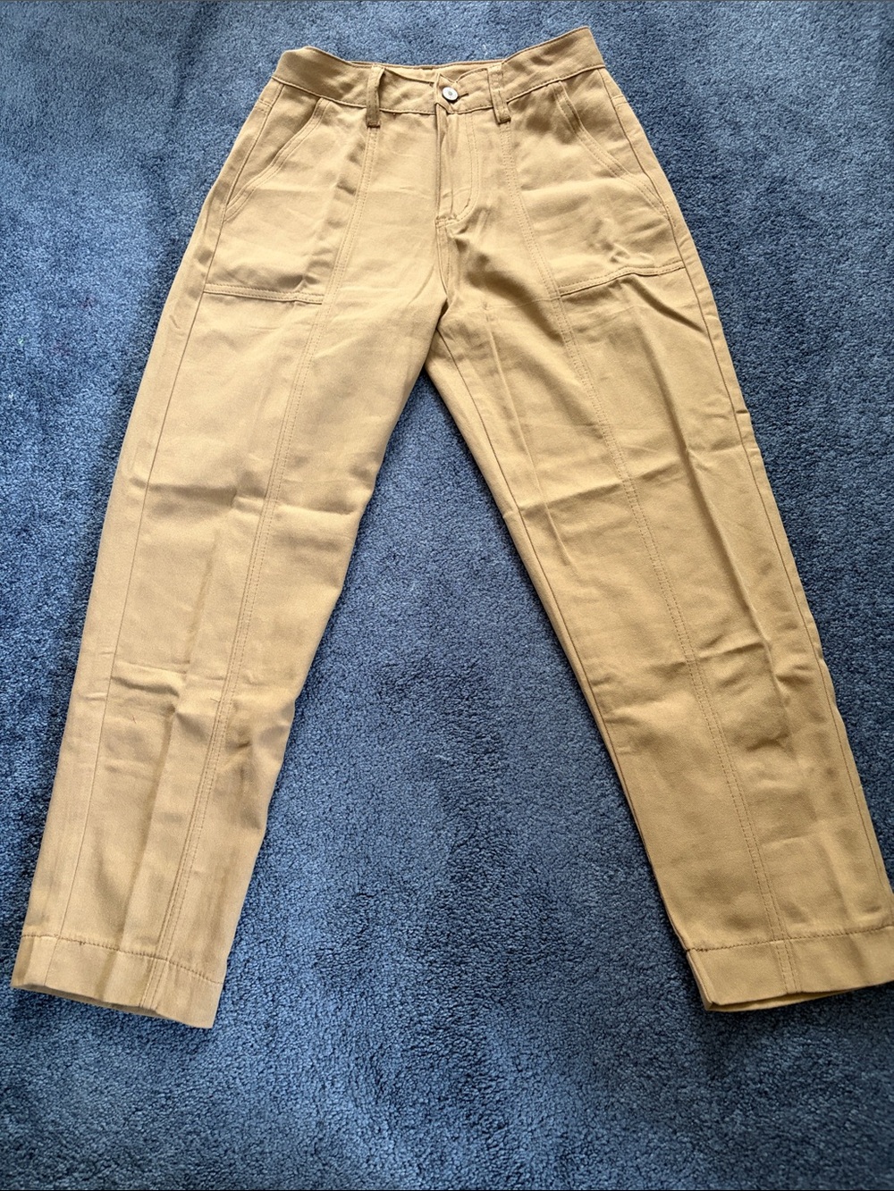Women’s Tan Utility Style Trousers Size Small